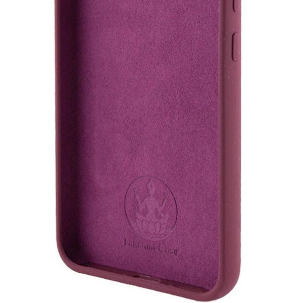 Чохол Silicone Cover Lakshmi Full Camera (AAA) для Xiaomi Redmi Note 12S Бордовий / Plum (258730) 258730 фото