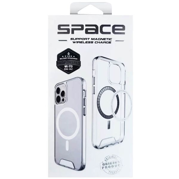 Чохол TPU Space Case with MagSafe для Samsung Galaxy S23 Ultra Прозорий (263633) 263633 фото