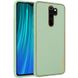 Шкіряний чохол Xshield для Xiaomi Redmi Note 8 Pro Зелений / Pistachio (261846) 261846 фото 1