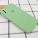 Чохол Silicone Case Square Full Camera Protective (AA) для Apple iPhone XS (5.8") М'ятний / Mint (153048) 153048 фото 2