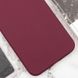 Чохол Silicone Cover Lakshmi Full Camera (AAA) для Xiaomi Redmi Note 12S Бордовий / Plum (258730) 258730 фото 3