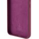 Чохол Silicone Cover Lakshmi Full Camera (AAA) для Xiaomi Redmi Note 12S Бордовий / Plum (258730) 258730 фото 2