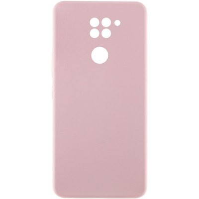 Чохол Silicone Cover Lakshmi Full Camera (AAA) для Xiaomi Redmi Note 9 Рожевий / Pink Sand (264107) 264107 фото