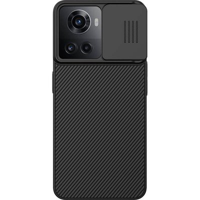 Карбонова накладка Nillkin Camshield (зі шторкою для камери) для OnePlus Ace 5G Чорний / Black (217976) 217976 фото