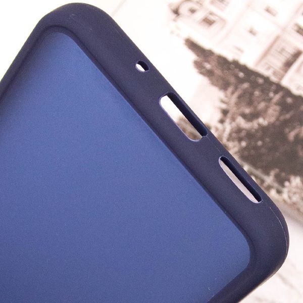 Чохол TPU+PC Lyon Frosted для Xiaomi Redmi 9C Navy Blue (255008) 255008 фото