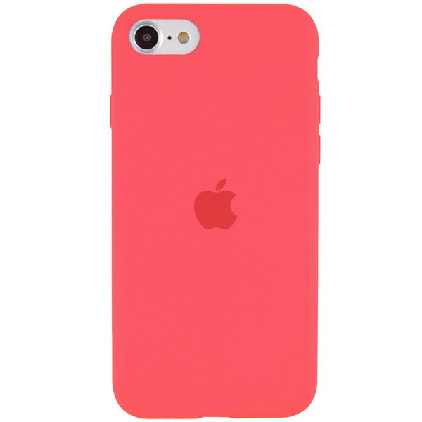 Чохол Silicone Case Full Protective (AA) для Apple iPhone SE (2020) Кавуний / Watermelon red (130920) 130920 фото