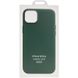 Шкіряний чохол Leather Case (AAA) with MagSafe для Apple iPhone 14 Plus (6.7") Green (247156) 247156 фото 7