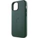 Шкіряний чохол Leather Case (AAA) with MagSafe для Apple iPhone 14 Plus (6.7") Green (247156) 247156 фото 3