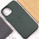 Шкіряний чохол Leather Case (AAA) with MagSafe для Apple iPhone 14 Plus (6.7") Green (247156) 247156 фото 5