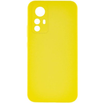 Чохол Silicone Cover Lakshmi Full Camera (AAA) для Xiaomi Redmi Note 12S Жовтий / Yellow (258732) 258732 фото