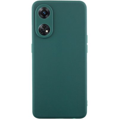 Силіконовий чохол Candy Full Camera для Oppo Reno 8 T 4G Зелений / Green (271517) 271517 фото