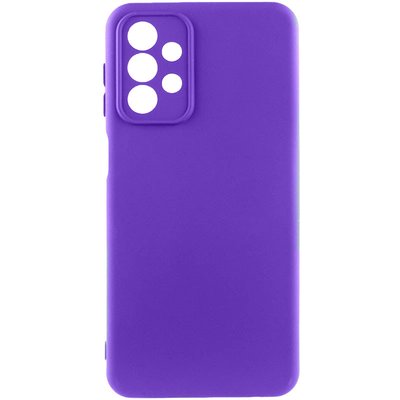 Чохол Silicone Cover Lakshmi Full Camera (AAA) для Samsung Galaxy A32 (A325F) 4G Фіолетовий / Amethyst (253156) 253156 фото