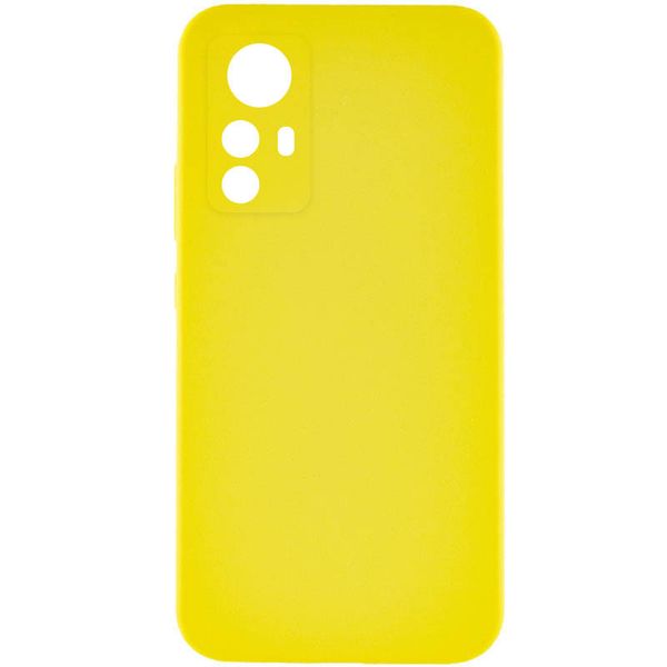 Чохол Silicone Cover Lakshmi Full Camera (AAA) для Xiaomi Redmi Note 12S Жовтий / Yellow (258732) 258732 фото