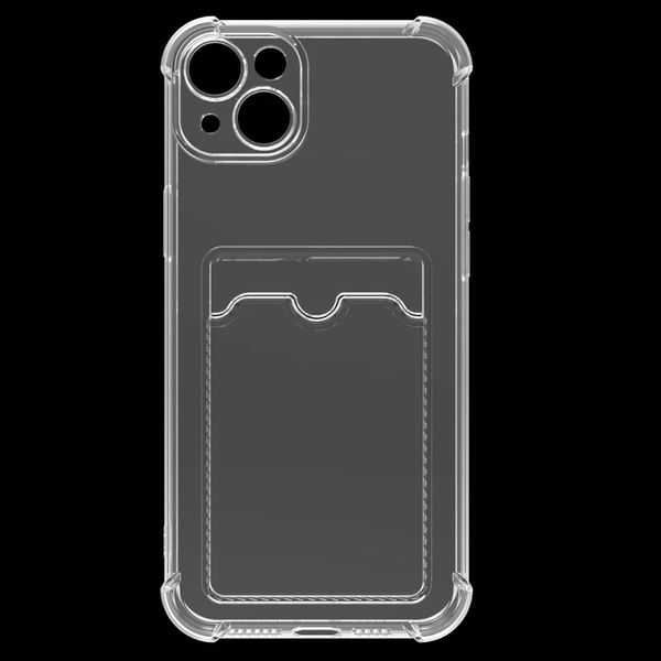 TPU+PC чохол Pocket Case для Apple iPhone 15 (6.1") Clear (270663) 270663 фото