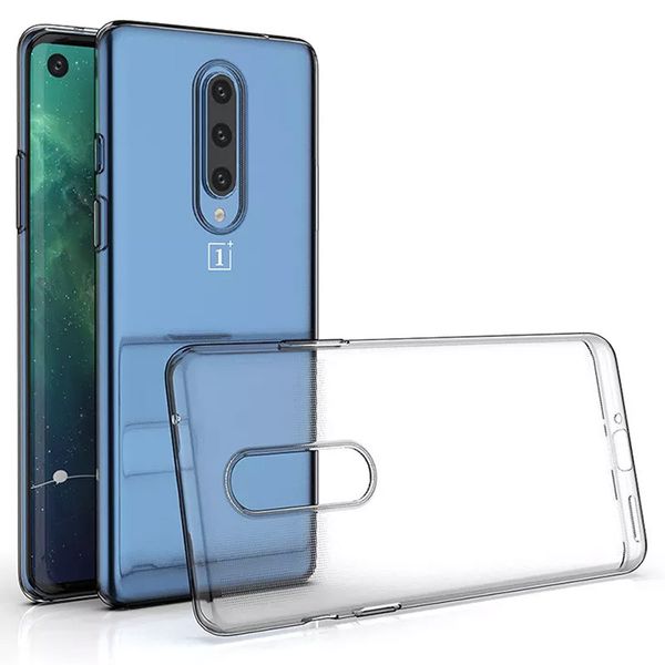 TPU чохол Epic Transparent 1,0mm для OnePlus 8 Безбарвний (прозорий) (146724) 146724 фото