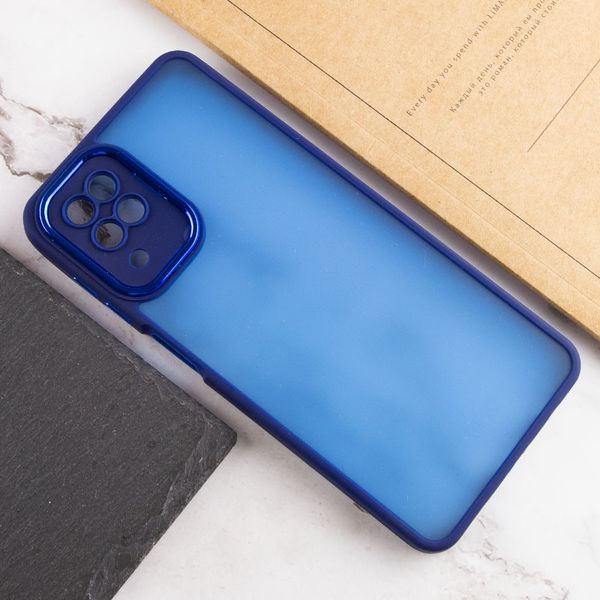 TPU+PC чохол Accent для Samsung Galaxy A12 Blue (246153) 246153 фото