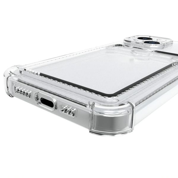 TPU+PC чохол Pocket Case для Apple iPhone 15 (6.1") Clear (270663) 270663 фото