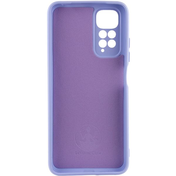 Чохол Silicone Cover Lakshmi Full Camera (A) для Xiaomi Redmi 10 Бузковий / Dasheen (222433) 222433 фото