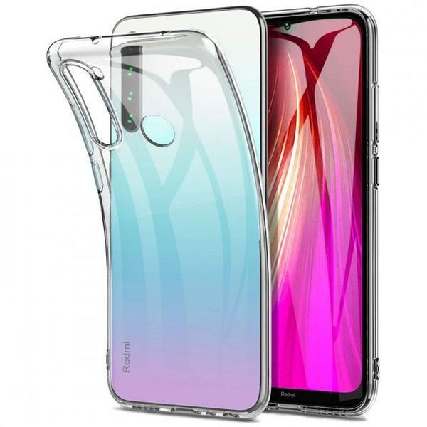 TPU чохол Epic Transparent 1,5mm для Xiaomi Redmi Note 8T Безбарвний (прозорий) (213517) 213517 фото