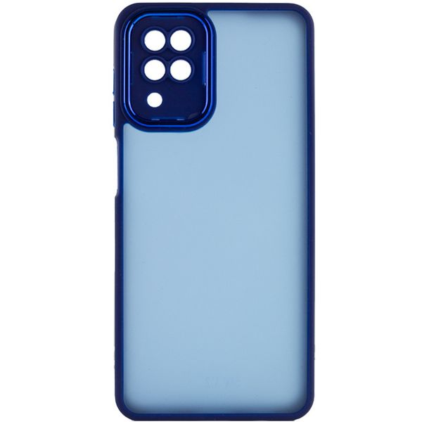 TPU+PC чохол Accent для Samsung Galaxy A12 Blue (246153) 246153 фото