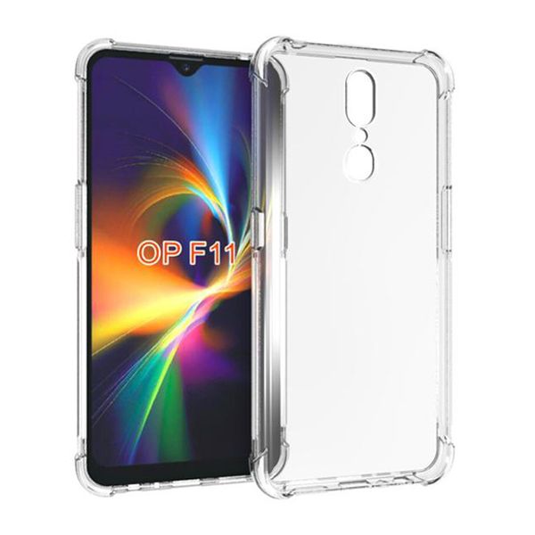 TPU чохол Epic Ease з посиленими кутами для OPPO F11 / A9 / A9X Безбарвний (прозорий) (114479) 114479 фото