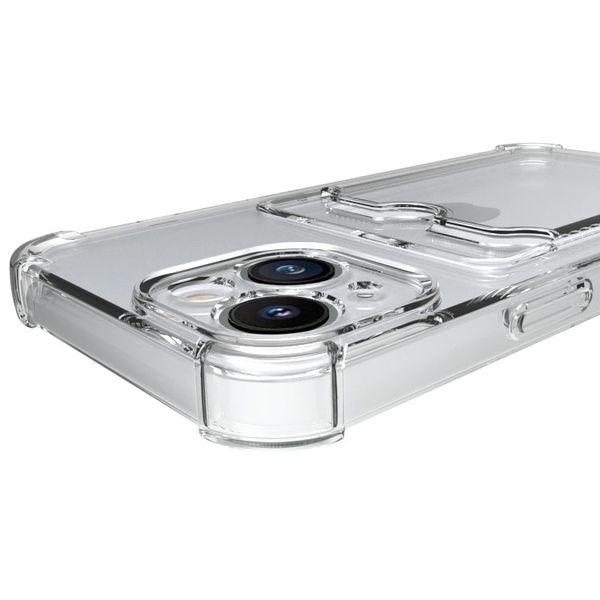 TPU+PC чохол Pocket Case для Apple iPhone 15 (6.1") Clear (270663) 270663 фото