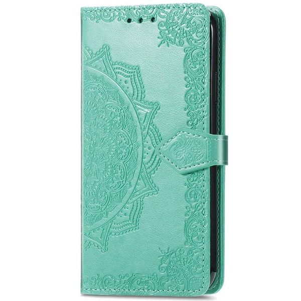 Шкіряний чохол (книжка) Art Case з візитницею для Xiaomi Redmi 10A Бірюзовий (217076) 217076 фото