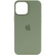 Чохол Silicone case (AAA) full with Magsafe для Apple iPhone 15 Pro (6.1") Зелений / Cypress (265981) 265981 фото 2