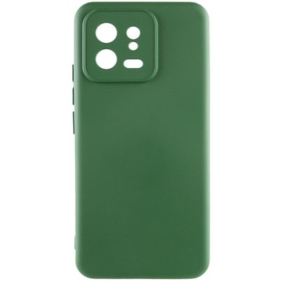 Чохол Silicone Cover Lakshmi Full Camera (A) для Xiaomi 13 Зелений / Dark green (248203) 248203 фото