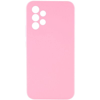 Чохол Silicone Cover Lakshmi Full Camera (AAA) для Samsung Galaxy A33 5G Рожевий / Light pink (253074) 253074 фото
