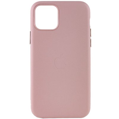 Шкіряний чохол Leather Case (AA Plus) для Apple iPhone 11 Pro Max (6.5") Sand Pink (225391) 225391 фото