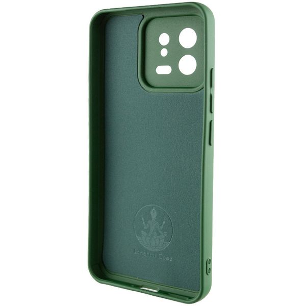 Чохол Silicone Cover Lakshmi Full Camera (A) для Xiaomi 13 Зелений / Dark green (248203) 248203 фото