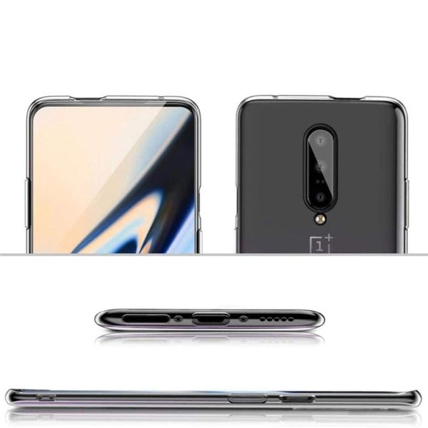 TPU чохол Epic Transparent 1,0mm для OnePlus 8 Pro Безбарвний (прозорий) (165450) 165450 фото