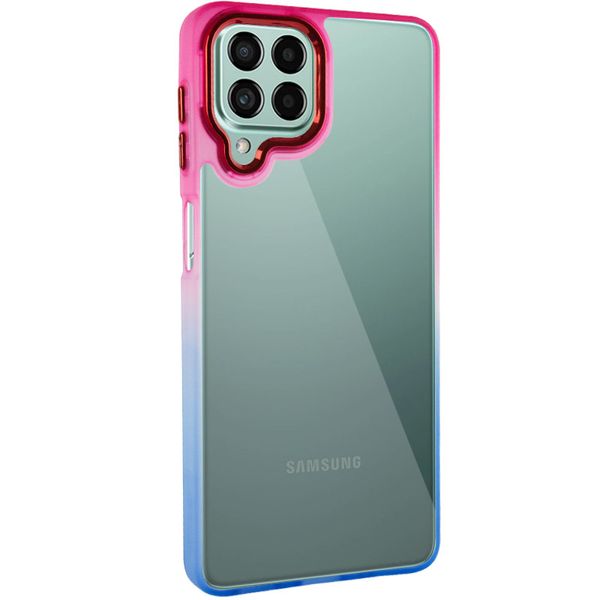 Чохол TPU+PC Fresh sip series для Samsung Galaxy M53 5G Синій / рожевий (224095) 224095 фото