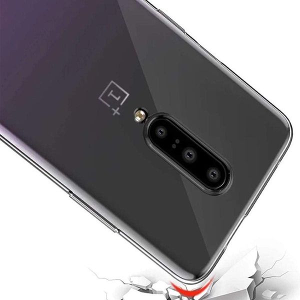 TPU чохол Epic Transparent 1,0mm для OnePlus 8 Pro Безбарвний (прозорий) (165450) 165450 фото