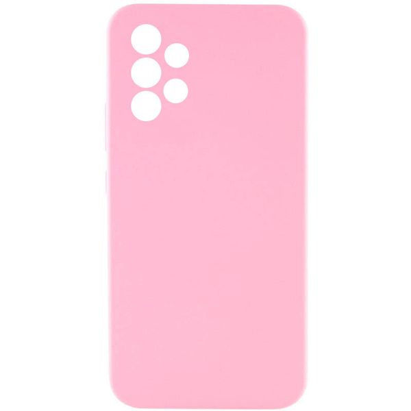 Чохол Silicone Cover Lakshmi Full Camera (AAA) для Samsung Galaxy A33 5G Рожевий / Light pink (253074) 253074 фото