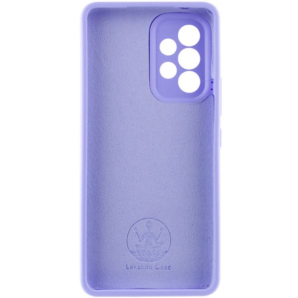 Чохол Silicone Cover Lakshmi Full Camera (AAA) для Samsung Galaxy A53 5G Бузковий / Dasheen (253169) 253169 фото