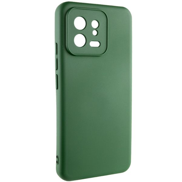 Чохол Silicone Cover Lakshmi Full Camera (A) для Xiaomi 13 Зелений / Dark green (248203) 248203 фото