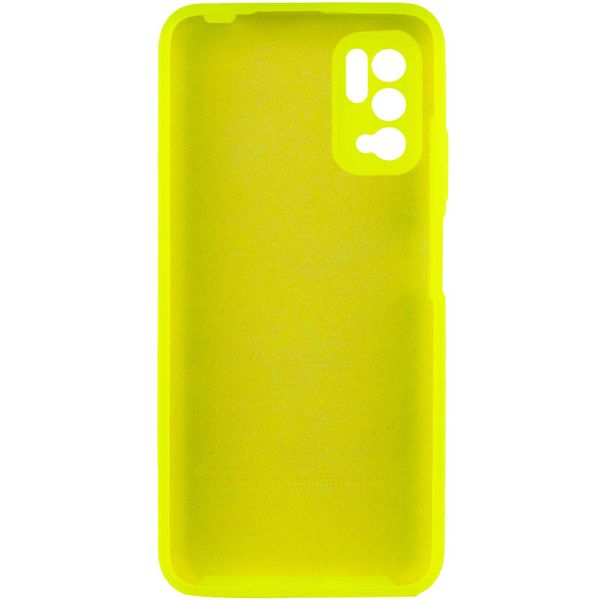 Чохол Silicone Cover Full Camera (AA) для Xiaomi Redmi Note 10 5G Салатовий / Neon green (188012) 188012 фото