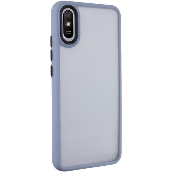 Чохол TPU+PC Lyon Frosted для Xiaomi Redmi 9A Sierra Blue (265600) 265600 фото