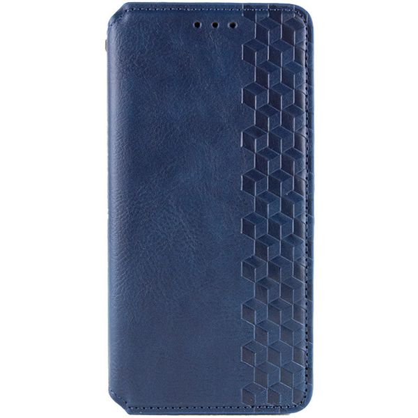 Шкіряний чохол книжка GETMAN Cubic (PU) для Samsung Galaxy S23 FE Синій (268127) 268127 фото