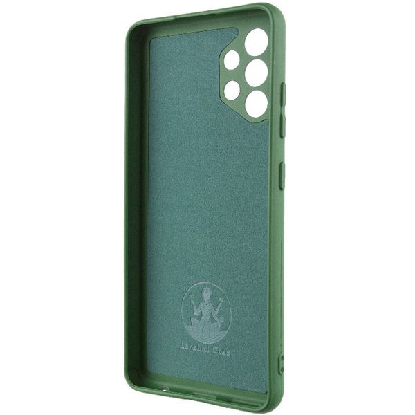 Чохол Silicone Cover Lakshmi Full Camera (A) для Samsung Galaxy A32 (A325F) 4G Зелений / Dark green (212364) 212364 фото