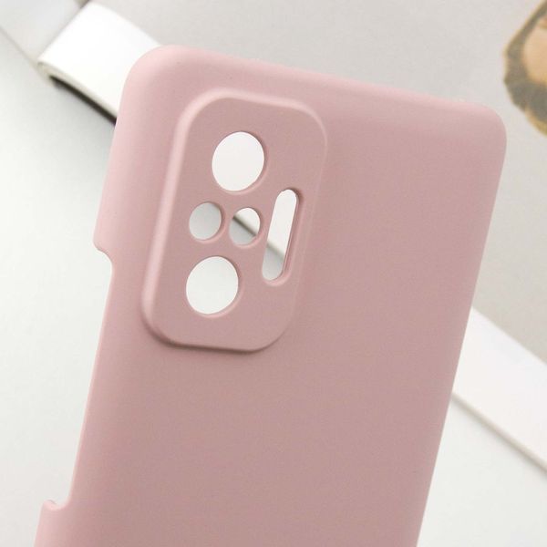 Чохол Silicone Cover Lakshmi Full Camera (AAA) для Xiaomi Redmi Note 11 Pro (Global) Рожевий / Pink Sand (253015) 253015 фото