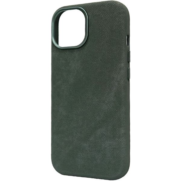 Чохол Denim with MagSafe для Apple iPhone 14 Pro Max (6.7") Pine needle (266736) 266736 фото