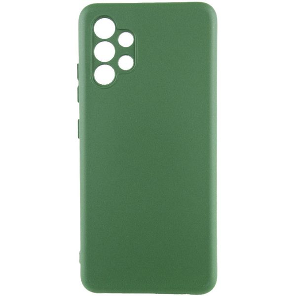 Чохол Silicone Cover Lakshmi Full Camera (A) для Samsung Galaxy A32 (A325F) 4G Зелений / Dark green (212364) 212364 фото