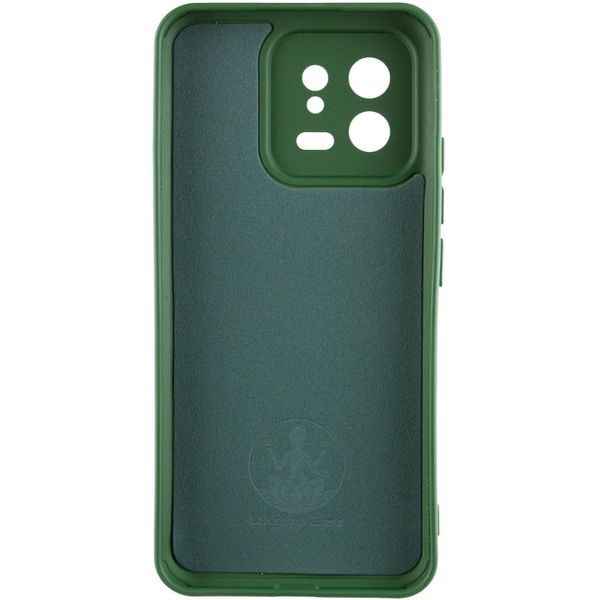 Чохол Silicone Cover Lakshmi Full Camera (A) для Xiaomi 13 Зелений / Dark green (248203) 248203 фото