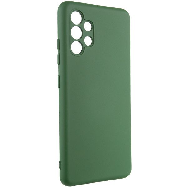 Чохол Silicone Cover Lakshmi Full Camera (A) для Samsung Galaxy A32 (A325F) 4G Зелений / Dark green (212364) 212364 фото