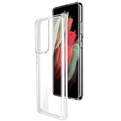 TPU чохол Epic Transparent 2,00 mm для Samsung Galaxy S21 Ultra Безбарвний (прозорий) (226815) 226815 фото