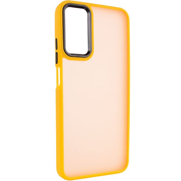 Чохол TPU+PC Lyon Frosted для Oppo A17 Orange (254897) 254897 фото