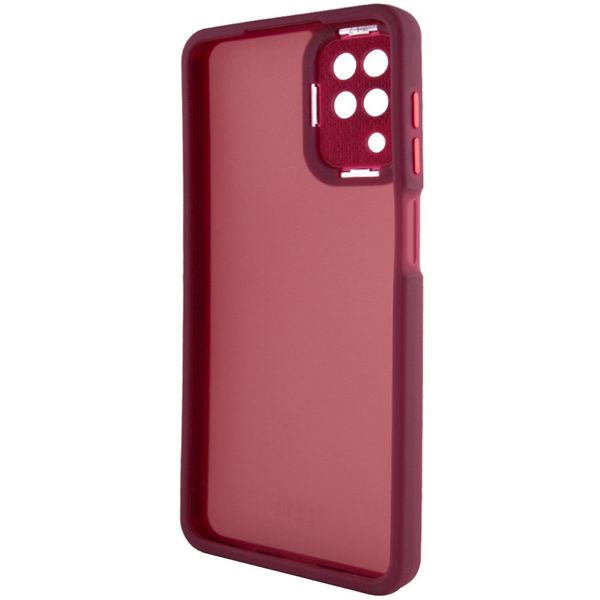 TPU+PC чохол Accent для Samsung Galaxy A12 Magenta (246155) 246155 фото